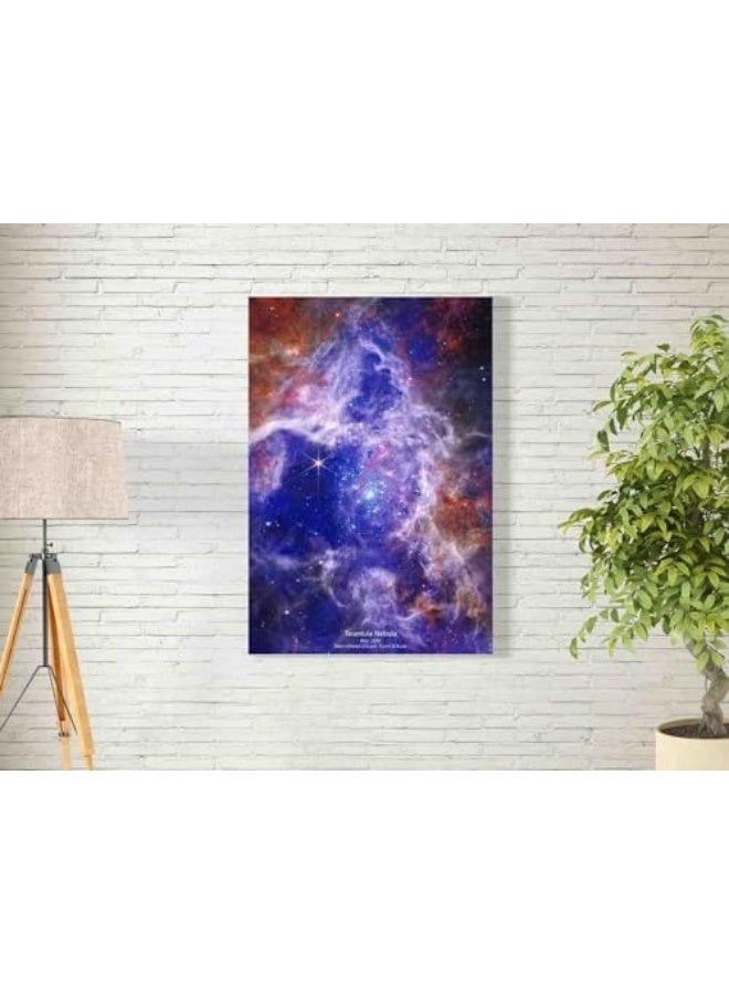 EKA Tarantula Nebula Wall Art for Decoration Home And Office Decor Poster, 20x30cm, 1Pcs (Unframed Poster) - Image 1