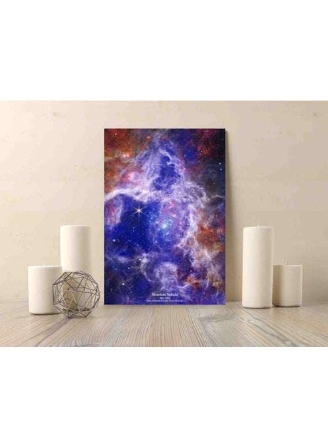 EKA Tarantula Nebula Wall Art for Decoration Home And Office Decor Poster, 20x30cm, 1Pcs (Unframed Poster) - Image 3