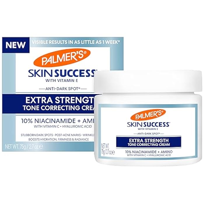 Palmer's Skin Success Extra Strength Tone Correcting Face Cream, 2.7 Fl Oz, Dark Spot Corrector for Discoloration, Age Spots and Post-Acne Marks - Image 1