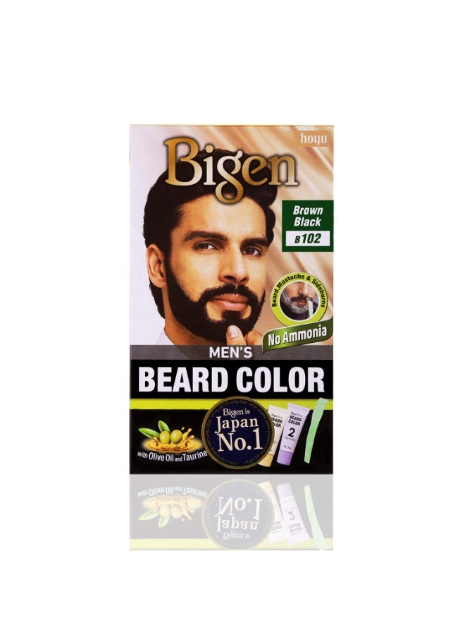 Bigen  Men's Beard Color-B102, 40G(Pack of 2) - Image 1