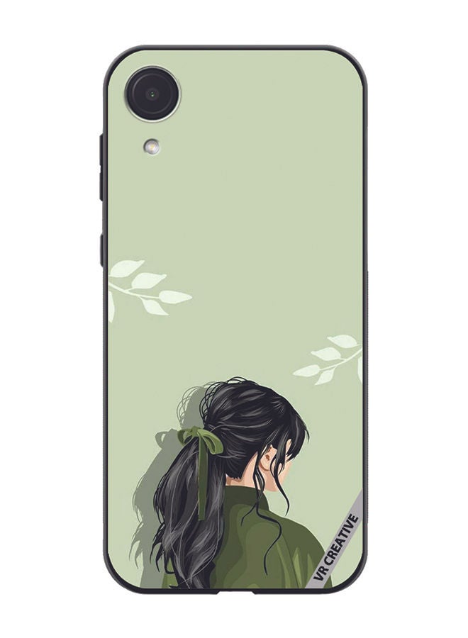 VR CREATIVE Protective Case Cover For Samsung Galaxy A03 Core A Girl Design Multicolour - Image 1