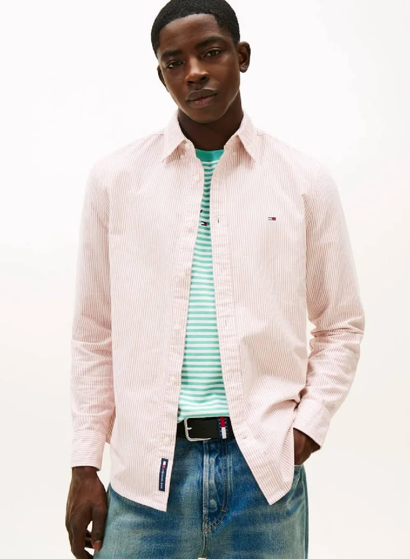Slim Striped Oxford Shirt