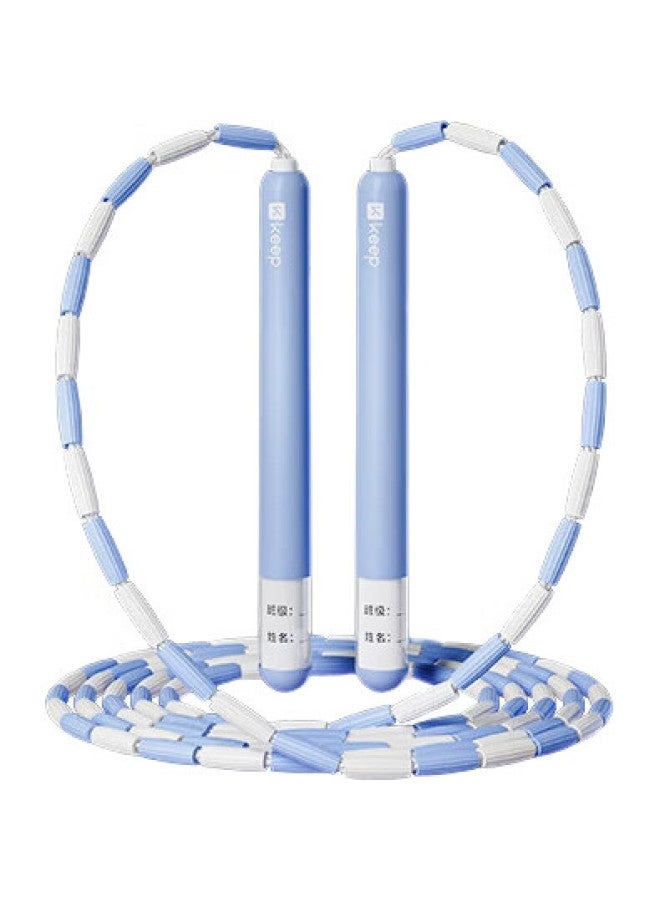 Keep Bamboo Jump Rope For Children, Kindergarten 3-5 Years Old, Elementary School Students, First Grade Training Bamboo Jump Rope, Blue - Image 3