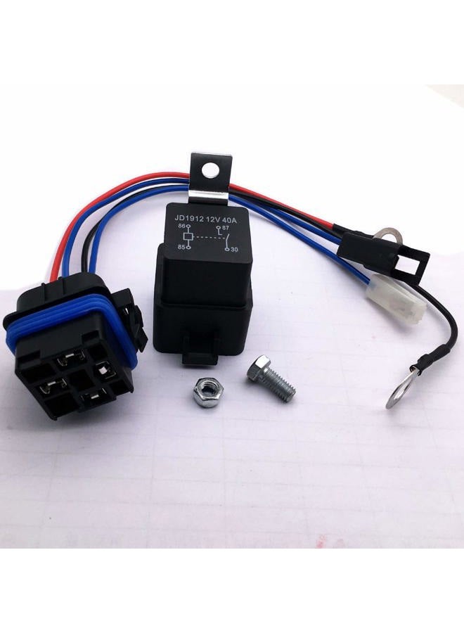 LIZAPUS ALLMOST AM107421 Improvement Starter Relay Kit Replacement Compatible with John Deere Models 160 316 420 F930 160 165 RX63 - Image 1
