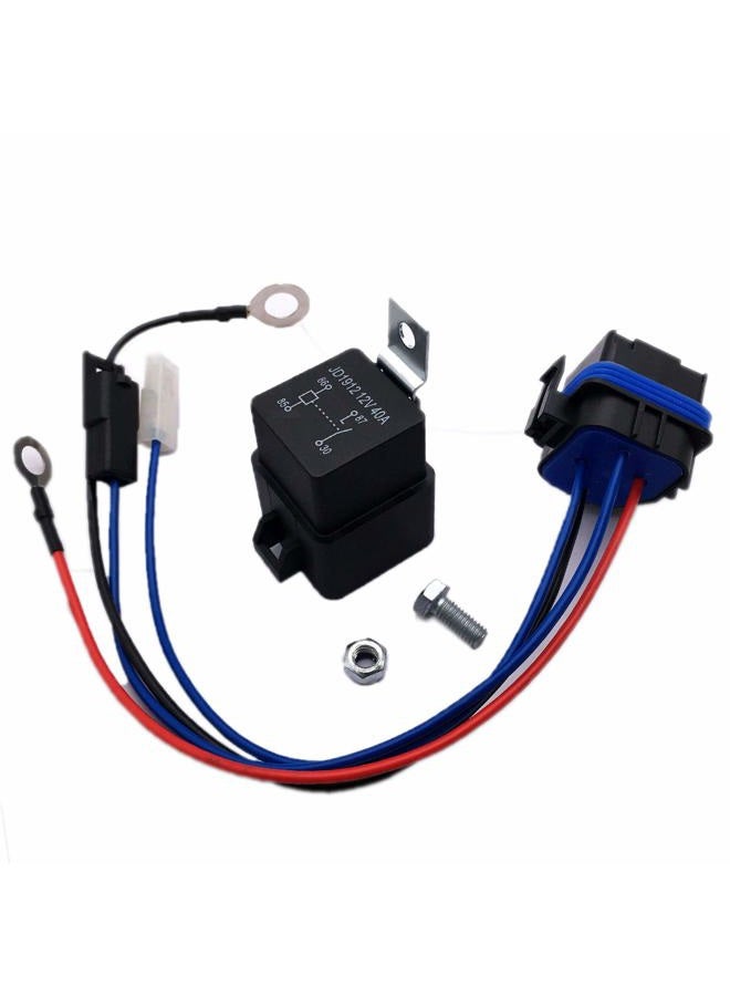 LIZAPUS ALLMOST AM107421 Improvement Starter Relay Kit Replacement Compatible with John Deere Models 160 316 420 F930 160 165 RX63 - Image 2