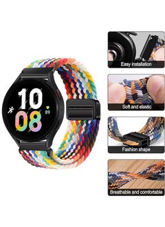 X-level 22mm Nylon Watch Straps Compatible With Huawei Watch GT 3 46mm/Huawei Watch 4/GT4 46mm/GT2e 46mm/GT2 46mm/Classic, Sport Nylon Strap Adjustable Replacement Band For Women Men  - Image 5