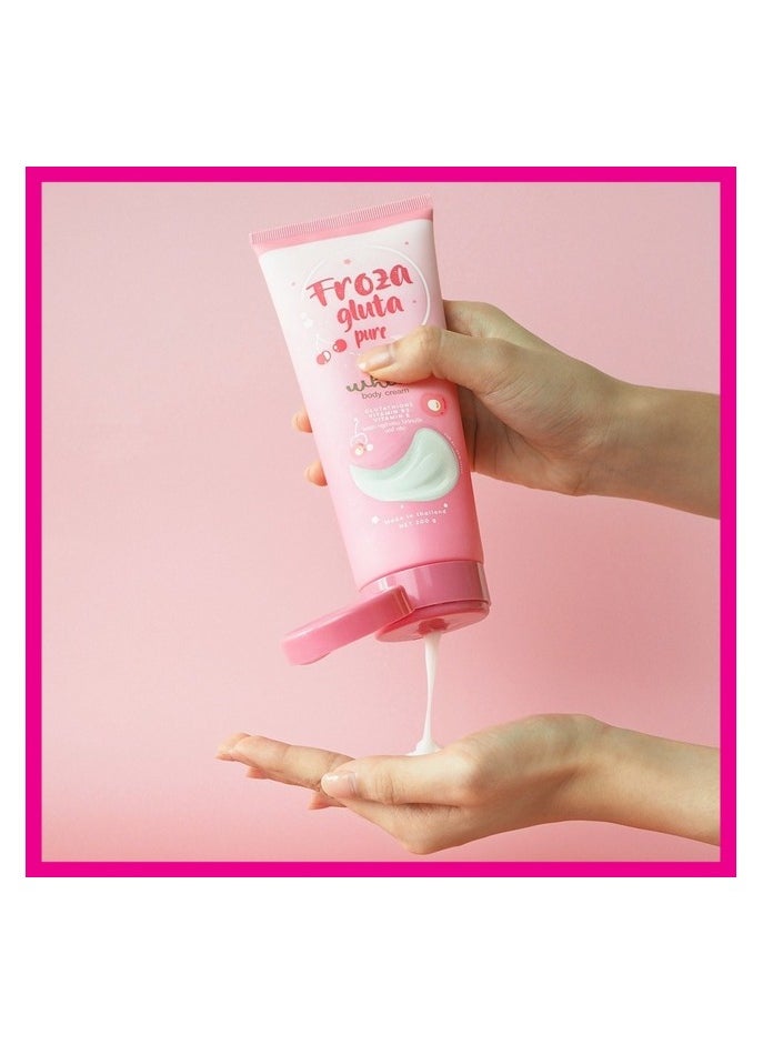 Gluta Froza Gluta Body Cream Whitening 200g  - Image 2
