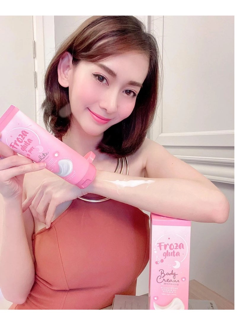 Gluta Froza Gluta Body Cream Whitening 200g  - Image 3