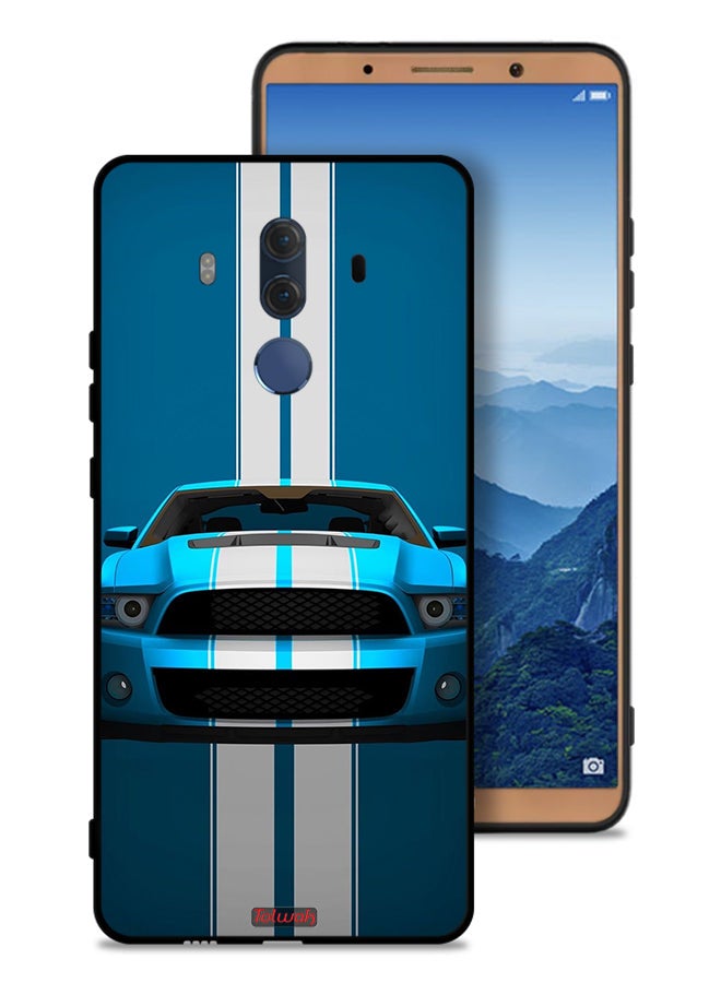 Tolwak Huawei Mate 10 Pro Protective Case Cover Car Abstract Art - Image 1