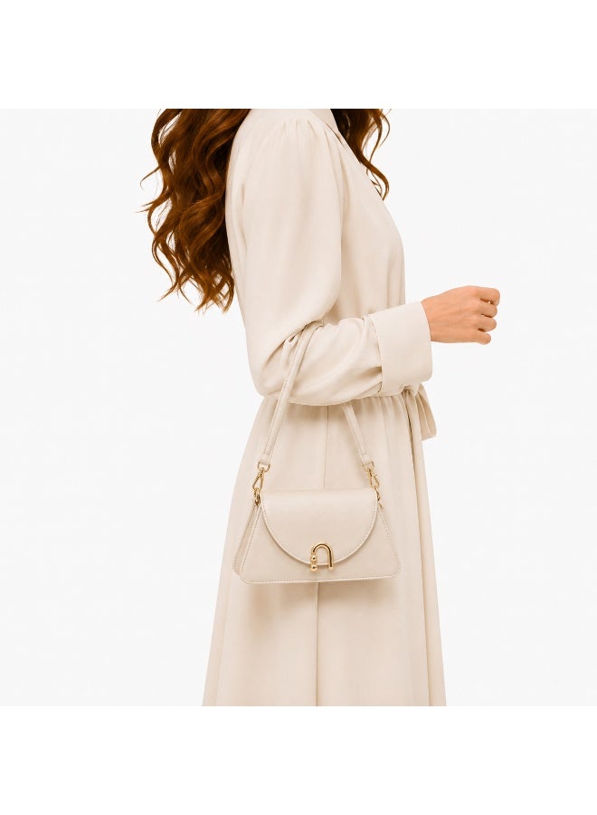 A small women's handbag with a luxurious geometric design – elegant and modern for everyday looks and evening events. - Image 1