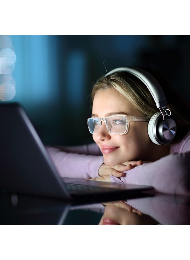 Benicci - Stylish Blue Light Computer Blocking Glasses for Men and Women - Ease Digital Eye Strain, Dry Eyes, Headaches and Blurry Vision - Instantly Blocks Glare from Computers and Phone Screens, Case Included - Image 1