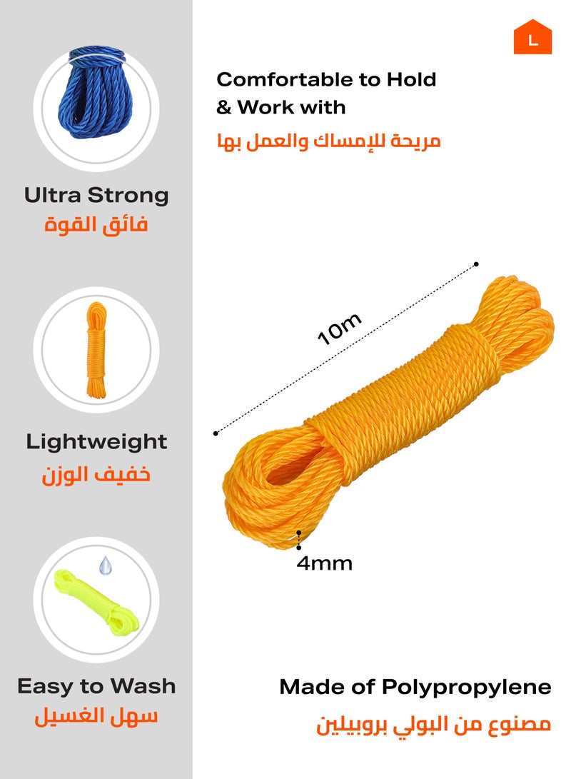 LAWAZIM 4-Piece Set Rope - 4mm x 10m - Image 2