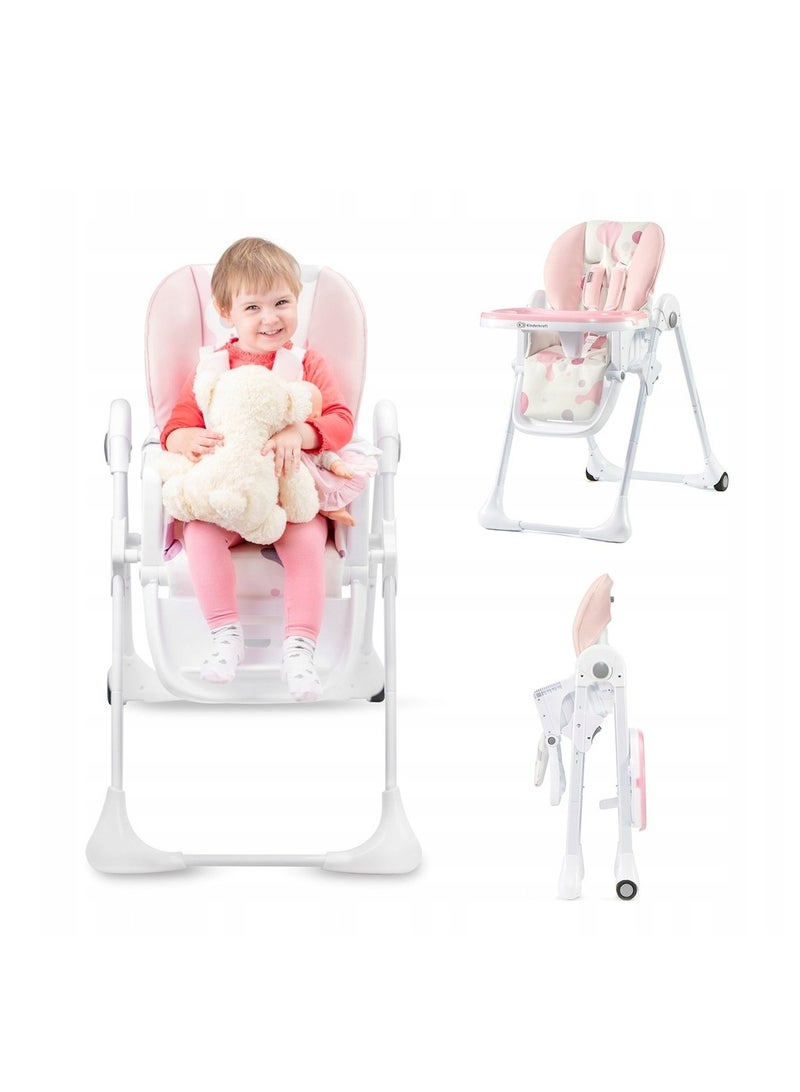 كيندركرافت كرسي عالي للأطفال متعدد الأستخدامات و المهام وردي - 6277 - Image 2