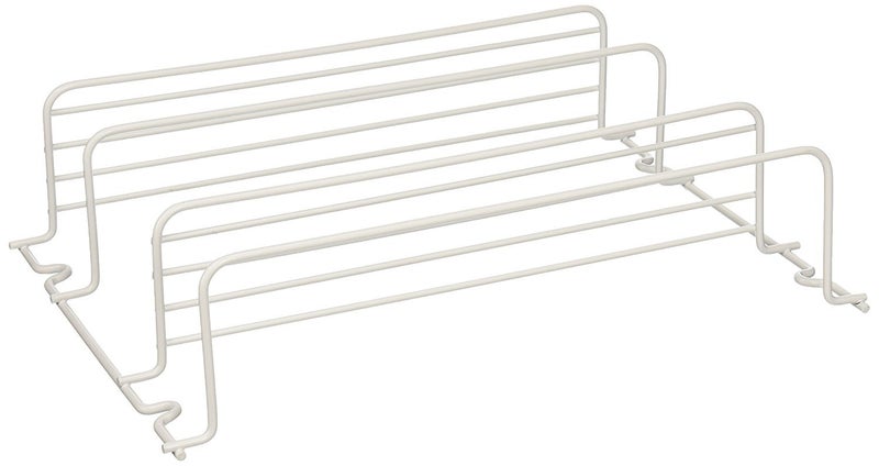 GRAYLINE 40504 Two Shelf Spice Rack White