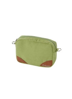 O bag O pocket Cross Body Bag with Flap & Eco Leather Adjustable Shoulder Strap in Avocado Biscuit  - Image 5
