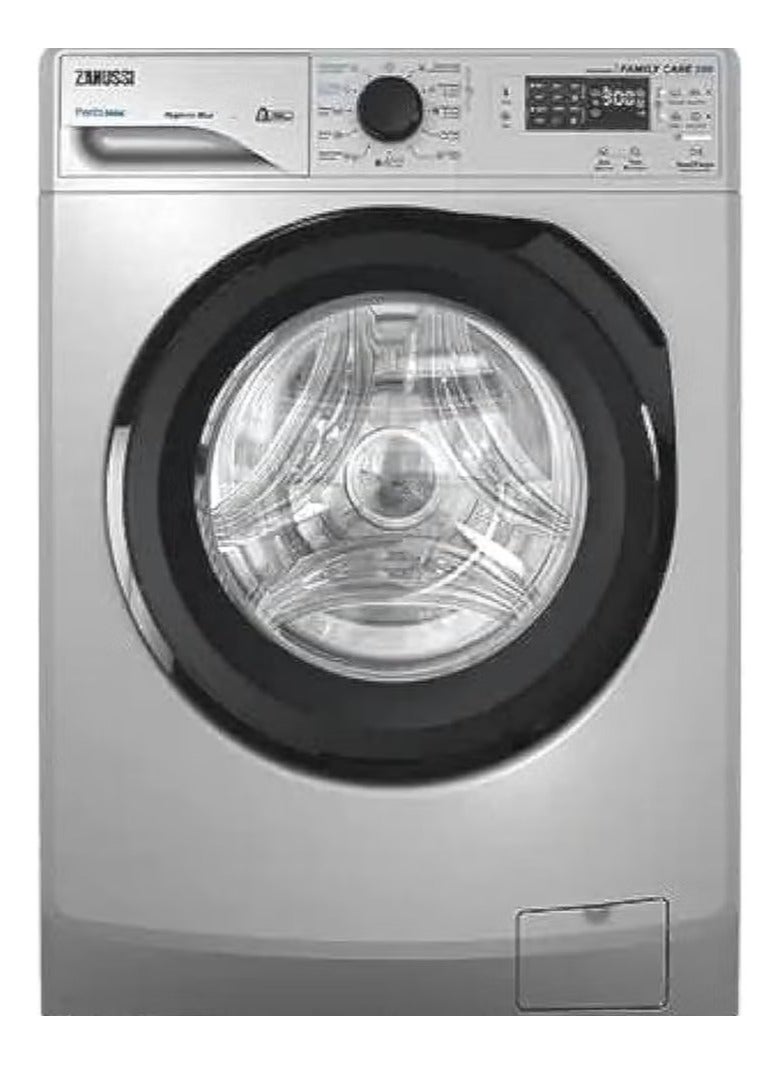 Zanussi PerlaMax Automatic Front-Loading Washing Machine, 6 kg, Silver Product No. ZWF6240SB5