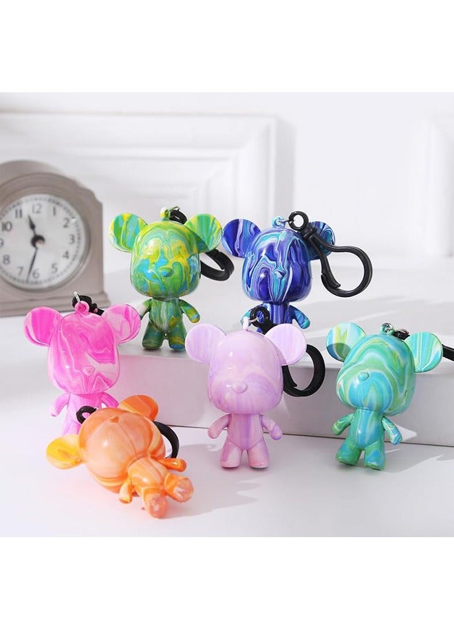 RATSAW DIY Painting Fluid Bear Teddy Bear Painting Kit Set 6.5cm - Image 5