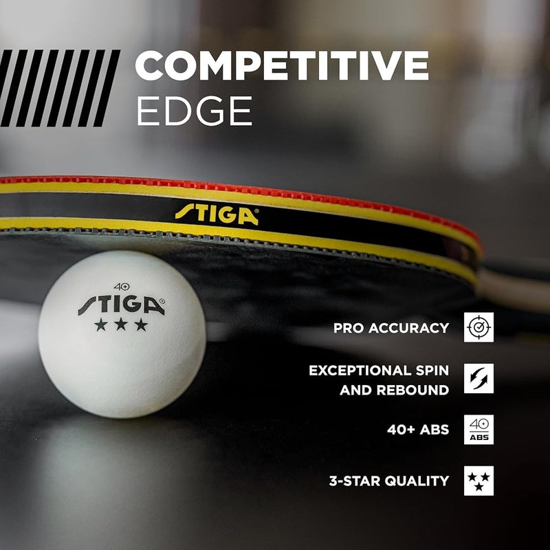 ستيجا كرات تنس الطاولة من ستيجا ذات الدرجة 3 (Stiga 3-Star Table Tennis Balls) - Image 3
