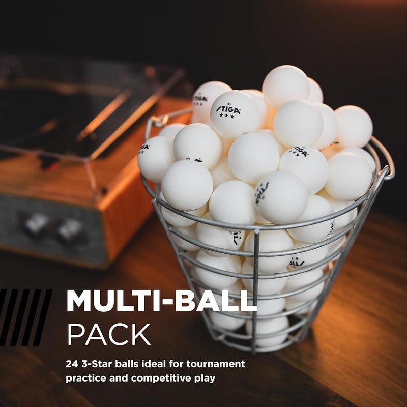 ستيجا كرات تنس الطاولة من ستيجا ذات الدرجة 3 (Stiga 3-Star Table Tennis Balls) - Image 5