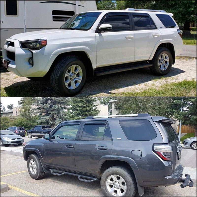 Lightronic WV194242 In-Channel Side Window Visor Deflector Rain Guard Set for Toyota 4Runner 2010-2020 - Image 3