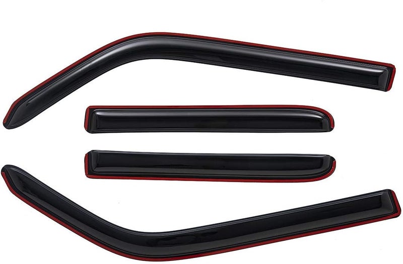 Lightronic WV194242 In-Channel Side Window Visor Deflector Rain Guard Set for Toyota 4Runner 2010-2020 - Image 5