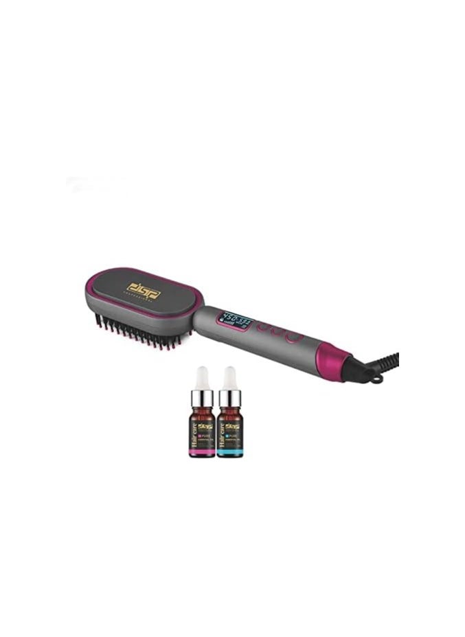 DSP - Hair Straightening Comb with LCD Display - Image 1