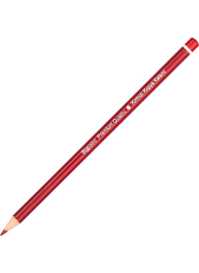Bigpoint Red Copying Pen Box of 144 (Box of 12 x 12 Shrink)  - Image 1