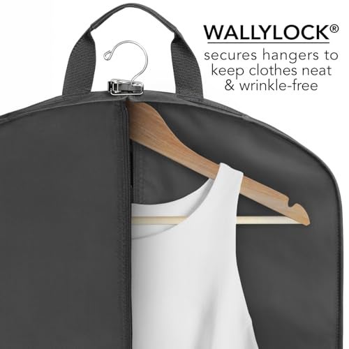 WallyBags® 60” Deluxe Travel Garment Bag Perfect for Dresses and Longer Clothes - Image 4