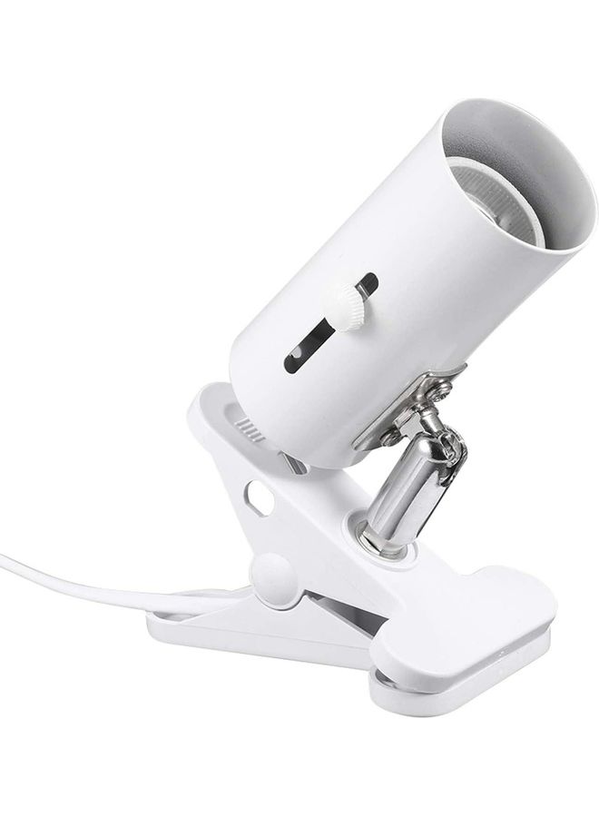 نيبمينينت حامل مصباح قابل للتعديل والدوران لحوض الزواحف أبيض - Image 1