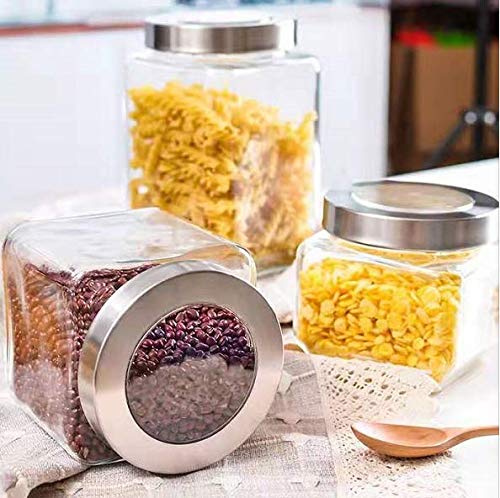 shreenath craft Canning &Ball Mason jam jar 500 ml Quilted Jelly Jars with Lids -Food Storage Container-Pulse Storage jar with airtight Rust Proof lid - Set of [ 6 pcs ] - Image 5