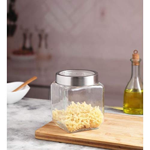 shreenath craft Canning &Ball Mason jam jar 500 ml Quilted Jelly Jars with Lids -Food Storage Container-Pulse Storage jar with airtight Rust Proof lid - Set of [ 6 pcs ] - Image 3