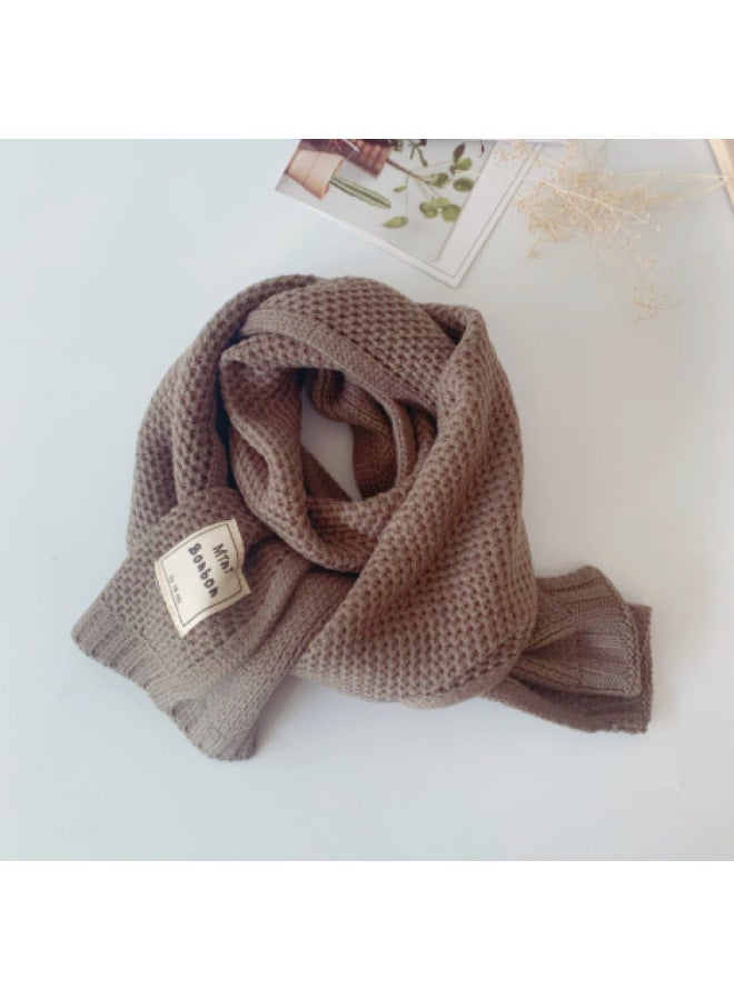 Children's Scarf Manufacturer Winter Korean Style Boys' Trendy Baby Neck Warmer Warm Scarf Exclusive