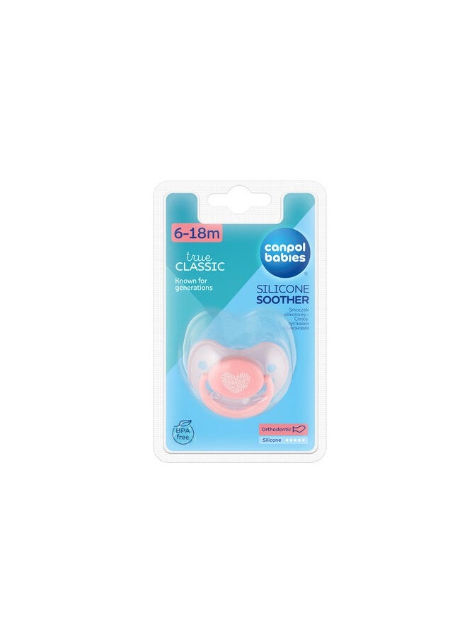 كانبول بيبز Canpol babies BPA Free Nature Soother Pacifier more comfort 6-18m  - Image 1