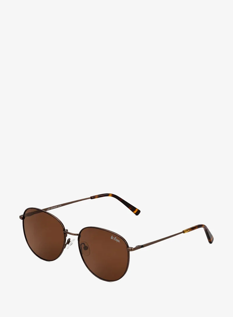 Polarized Sunglasses Brown Frame Brown Mirror Lens 51mm  - LCM10812C1