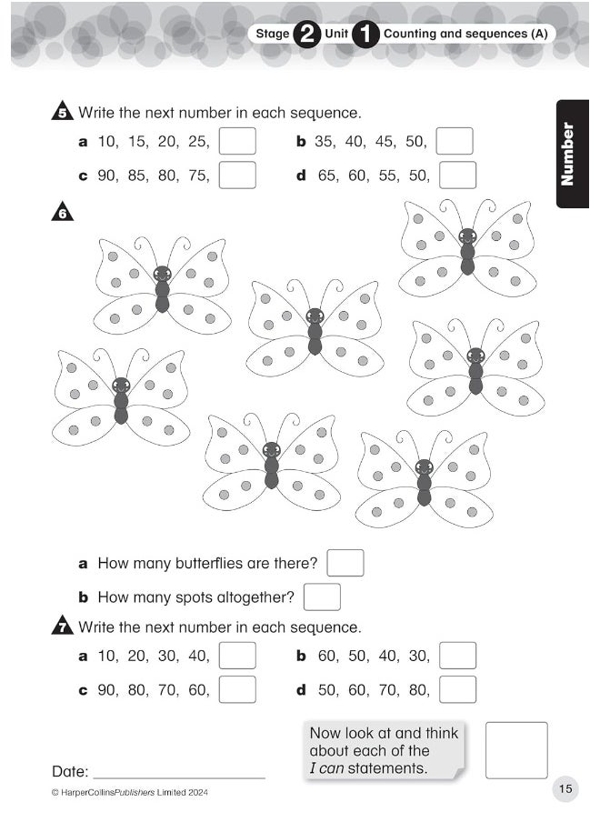 Collins International Primary Maths Progress Book Teacher’s Pack: Stage 2  - Image 5