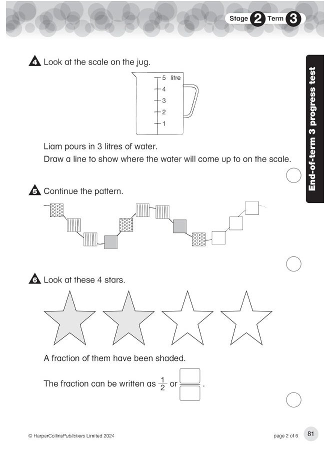 Collins International Primary Maths Progress Book Teacher’s Pack: Stage 2  - Image 4