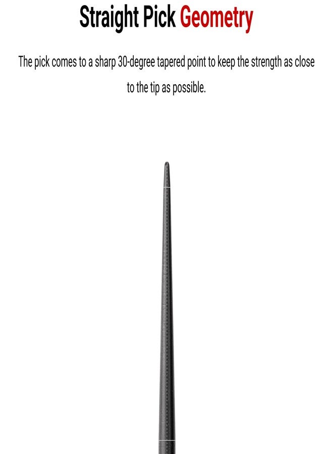 TEKTON Straight Blunt Pick (1/8 x 3 in. shank) | PNH24101 | Made in USA - Image 3