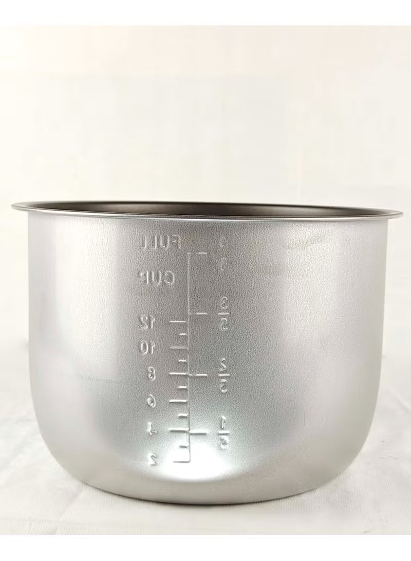 سيلفر كريست طنجرة ضغط كهربائية عالية الجودة، مزودة بوظيفة الحفاظ على الحرارة، سعة 6 لترات - Image 2