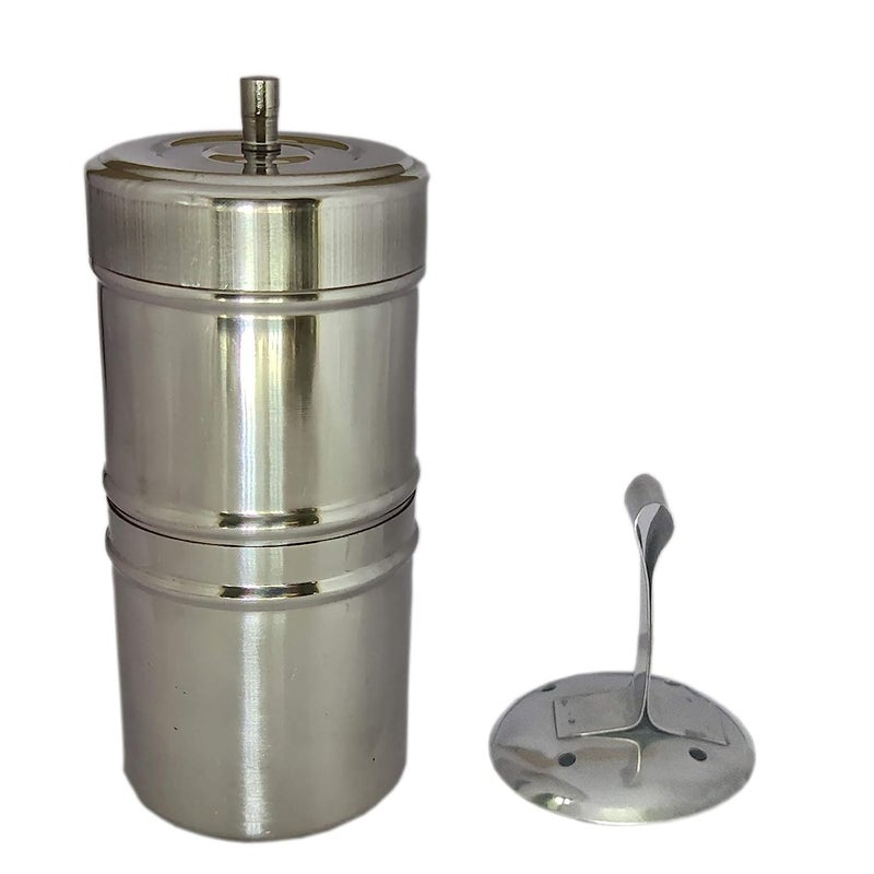 CHILLATAI CHILLATAI South Indian Filter Coffee Maker Small Size 100 ml Stainless Steel Filter Coffee Maker  - Image 2