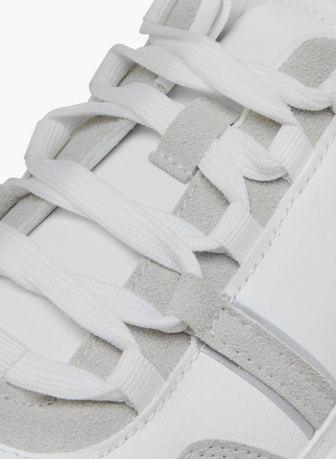 LBL by Shoexpress Men's Panelled Sneakers with Lace-Up Closure - Image 4