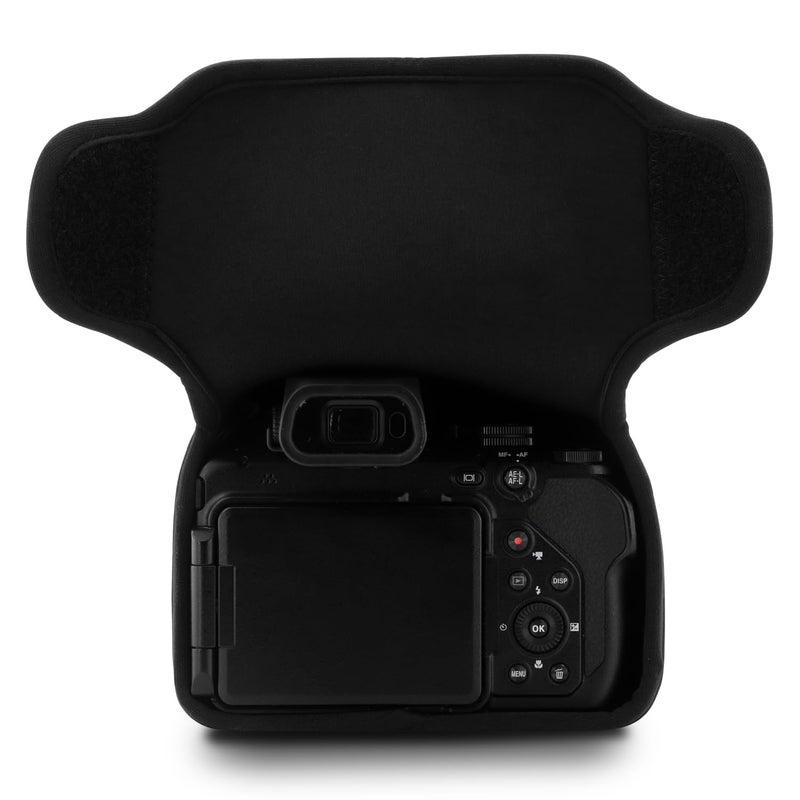 MegaGear Ultra Light Neoprene Camera Case Compatible with Nikon Coolpix P1000,Black - Image 5