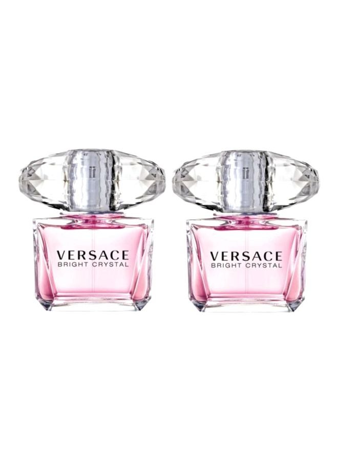 VERSACE Set Of 2 Bright Crystal EDT 90ml 2x90ml - Image 1