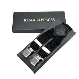 Elastic Adjustable Mens Suspenders with 4 Clips Black - pzsku/Z7E76506C1D0BCC191464Z/45/1757358935/97f918c8-e497-4eed-9681-203909cc5a9c