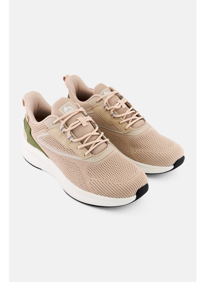 RBX Women Lace Up Outdoor Shoes, Beige  - Image 1