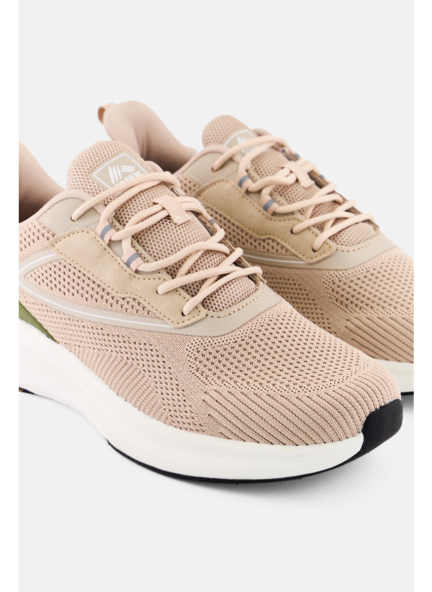 RBX Women Lace Up Outdoor Shoes, Beige  - Image 3