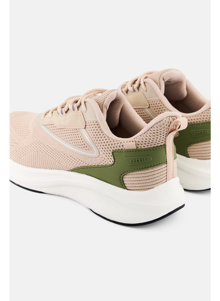 RBX Women Lace Up Outdoor Shoes, Beige  - Image 2