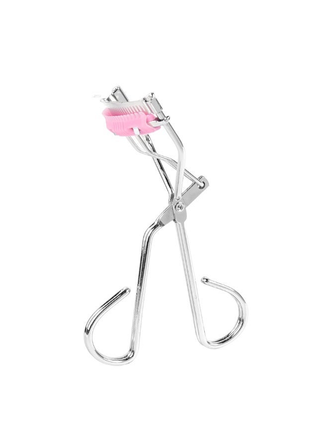 MAANGE Wide-Angle Portable Eyelash Curler With Metal False Eyelashes. Curls And Sets Eyelashes While Combing, Creating a Natural Curl Effect. - Image 1
