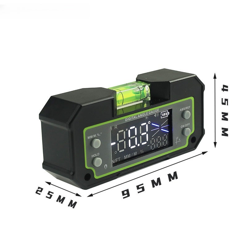 Digital display inclinometer, electronic dual-axis inclinometer, slope meter, dual-axis inclinometer without Bluetooth DC170W - Image 1