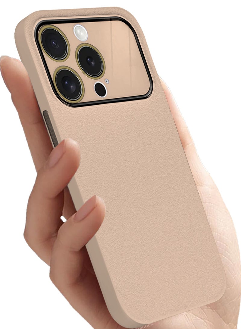 CATANES Hard Silicone Case Cover for Apple iPhone 12 Pro Max - Cover with Camera Protection Bumper - Auto Focus Design - Sand Pink - Image 3