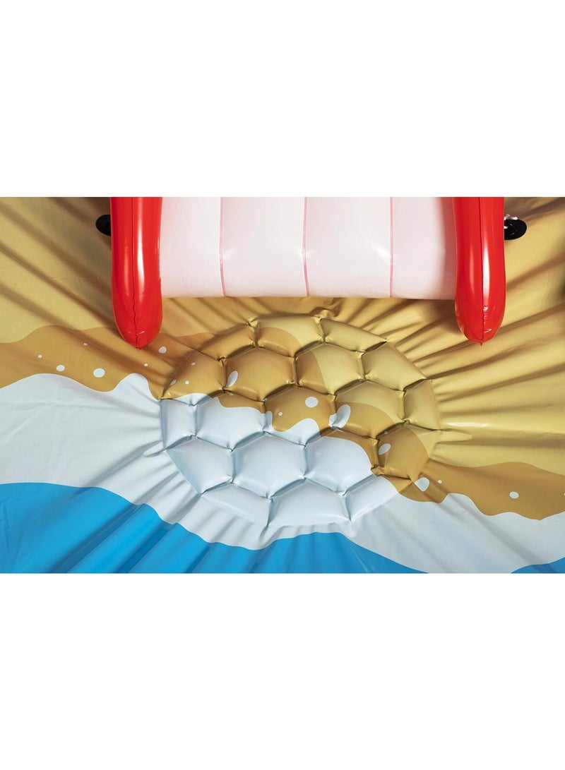 Bestway Large Kids Inflatable Pool with Slide & Water Spray Tower – Rescue Lookout Design 234×203×129 cm with Floating Shark Bag - Image 5